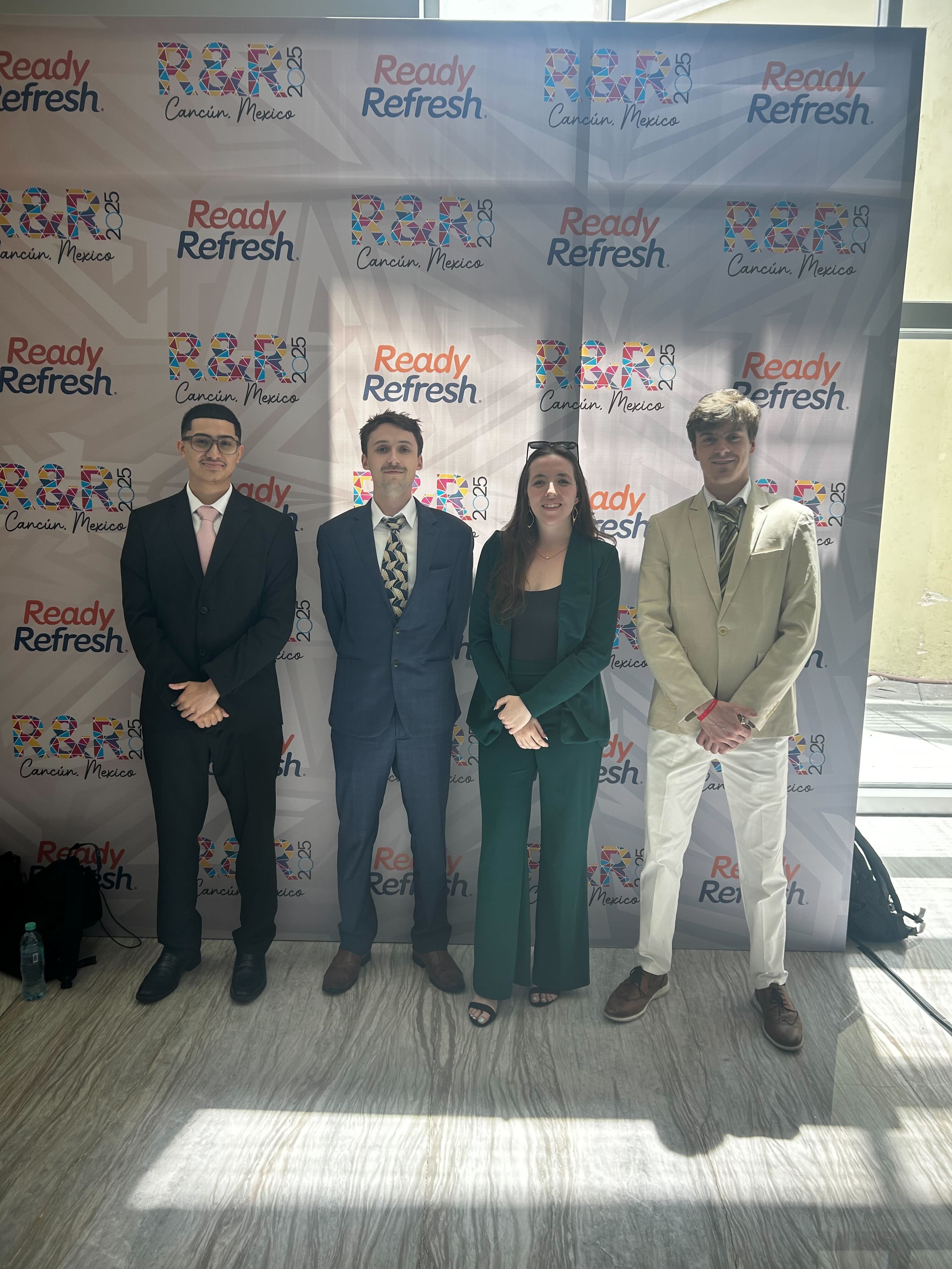 Miller Cole Solutions team at the Ready Refresh event in Cancun, Mexico